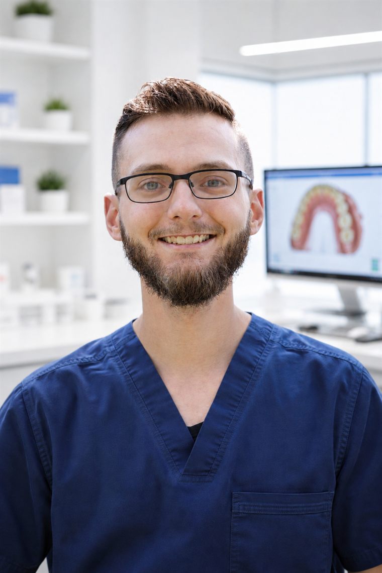 Jason, Digital Specialist at Trout Dental Laboratory.